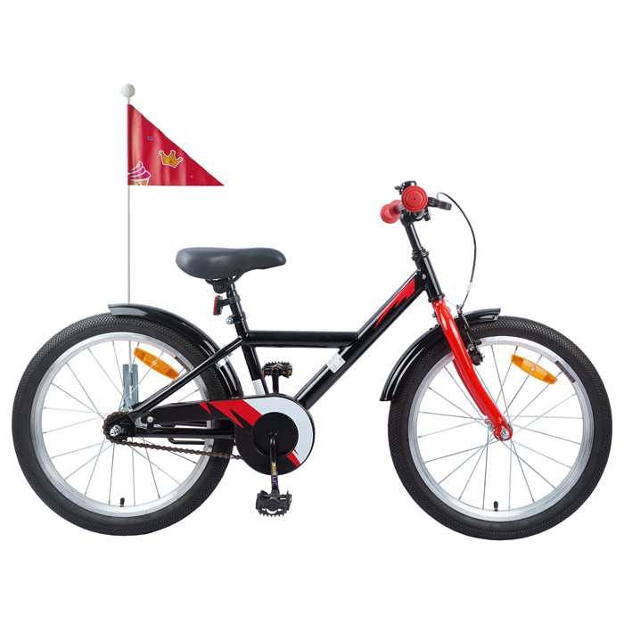 vidaXL Vélo pour Enfants 20 Pouces pour les enfants de 6 à 11 ans Noir 42009636