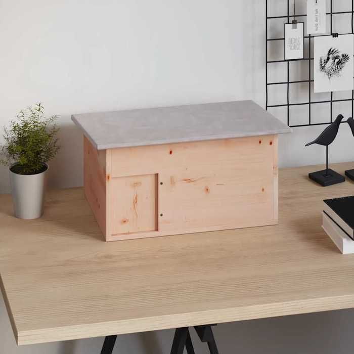 Cabane pour hérisson 45x33 x2 2 cm Bois - Cadre durable - design élégant(15965) Cabane pour hérisson 45x33 x2 2 cm Bois - Cadre durable - design élégant(15965)