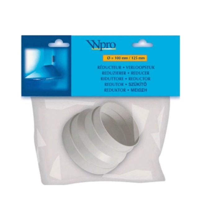 Réducteur en plastique pour hotte WHIRLPOOL 100125 mm CHR100 Modèle 481281718049