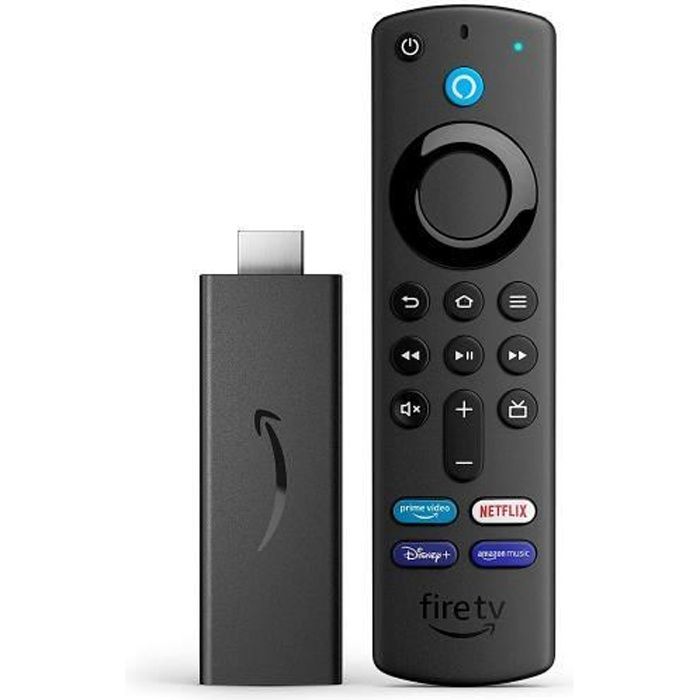 Smart TV Box  Fire TV Stick Clé Full HD, 8 Go avec WiFi, Bluetooth et  assistant vocal, connexion HDMI, télécommande vocale. - Cdiscount TV Son  Photo