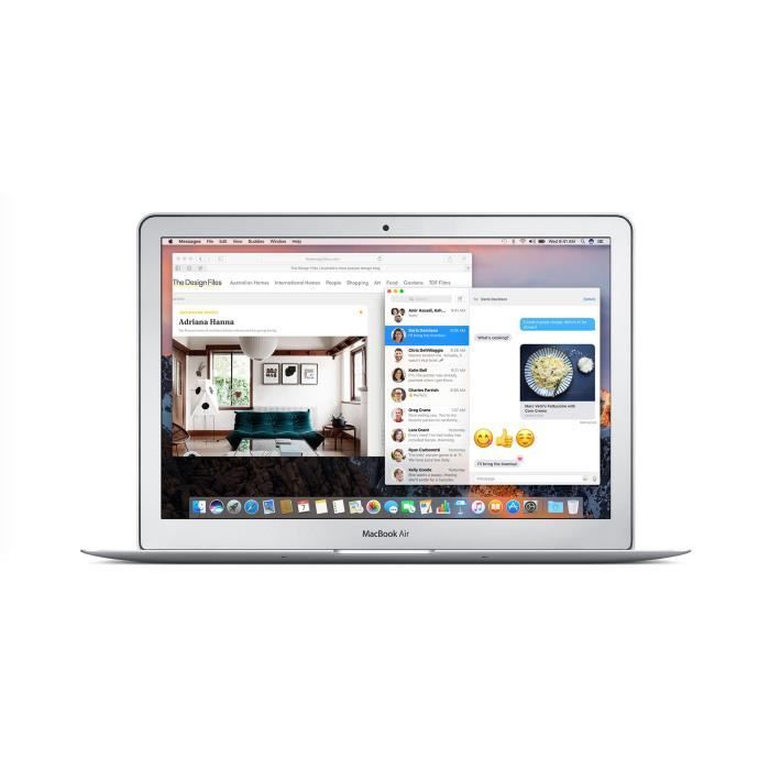 Achat PC Portable Apple MacBook Air MQD32HN/A QWERTY - 13.3" Core i5 1.8 GHz 8 Go RAM 128 Go SSD pas cher