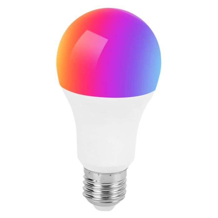 ARAMOX ampoule RVB Ampoule intelligente WiFi LED 9W Commande vocale
