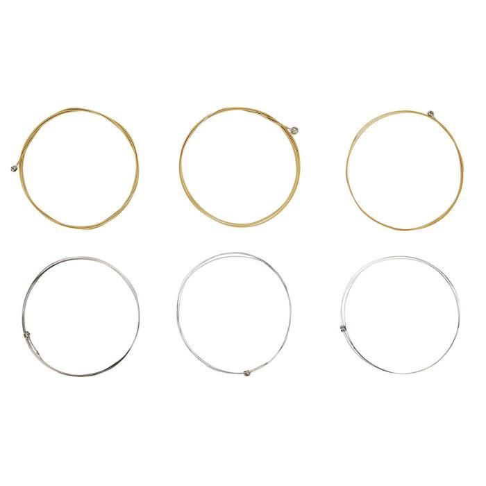 Ashata Jeu de Cordes pour Guitare Acoustique : 6 Cordes Antirouille pour un Son Net et Puissant à Moins de 10€