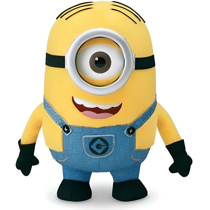 Peluche Moi Moche Et Mechant Minion Stuart Cdiscount Jeux Jouets
