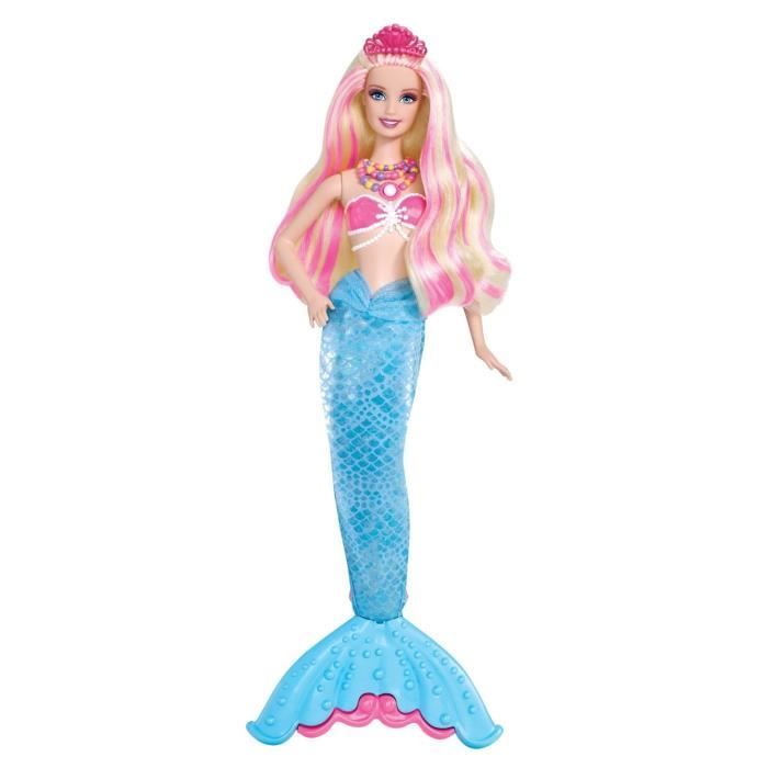 Cadeau Fille 10 Ans Barbie-Siru00e8ne Fleur Magique-Poupu00e9e Aux