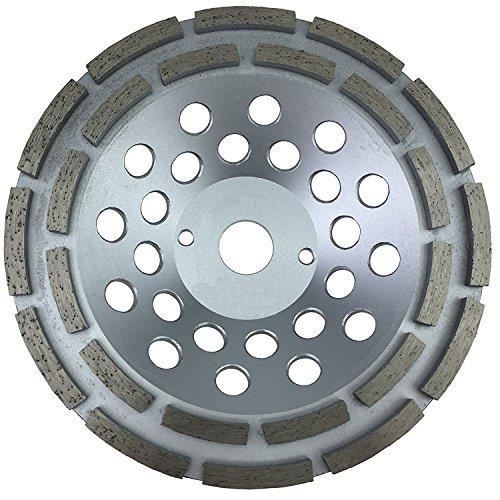 PRODIAMANT - Meule Diamantée 180 Mm Pour Béton, Chape, Pierre - Double Rangée, Alésage 22,2 Mm - Hauteur 31 Mm Disque Diamant 125 PRODIAMANT - Meule Diamantée 180 Mm Pour Béton, Chape, Pierre - Double Rangée, Alésage 22,2 Mm - Hauteur 31 Mm Disque Diamant 125