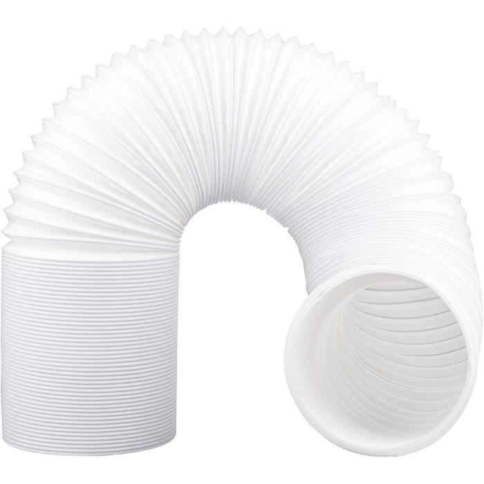 Tuyau dévacuation dair - A146 - Rétractable 2 m (30/39 cm) - Ø150 mm - Renforcé anneau acier