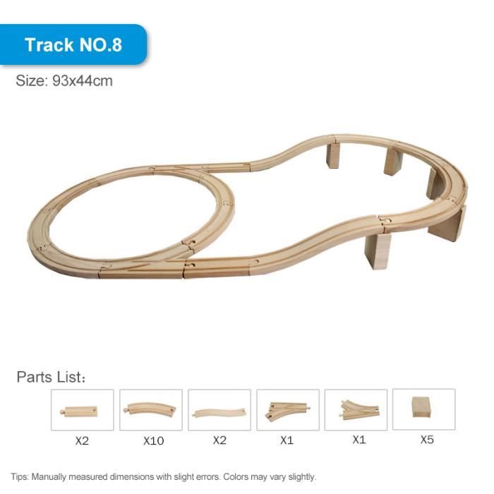 Kisangel – Lot De 6 Roues De Train Miniatures En Plastique – 4 Cm – Accessoires DIY Pour Modélisme