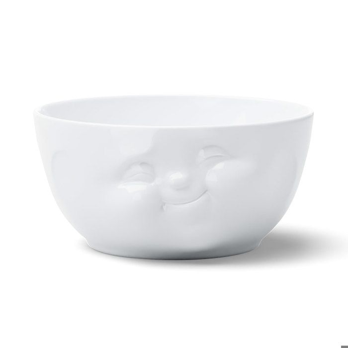 Magnifique Saladier en porcelaine blanche Tassen - Régalade