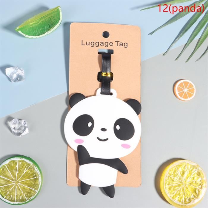 Étiquette Bagage Silicone Animé – Livraison Gratuite, Neuve