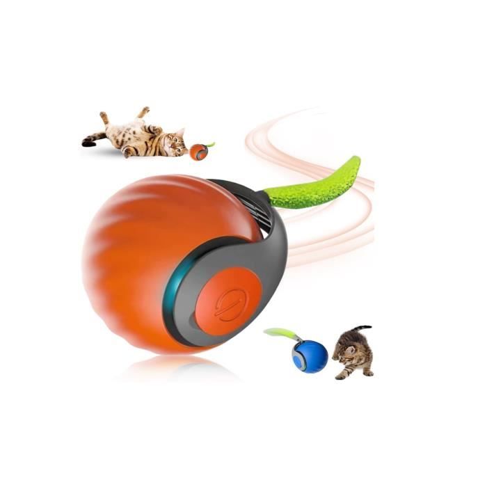 Comparer les prix de Speedy Tail 2.0 Speedy Tail 2025,Jouet interactif pour chat, jouet automatique, soulage l'anxiété, orange