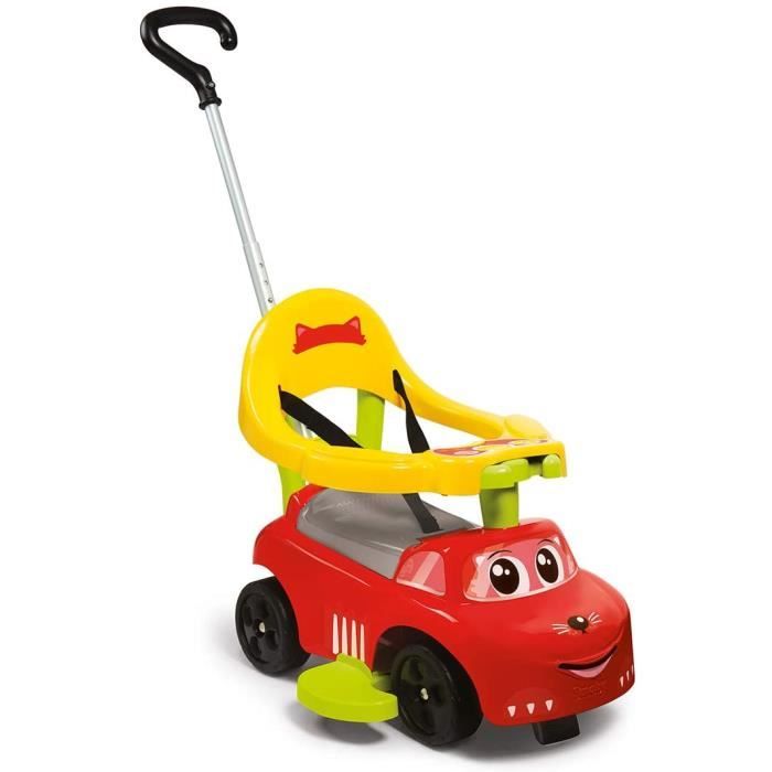 Smoby Porteur Auto Balade Electronique Fonction Bascule et
