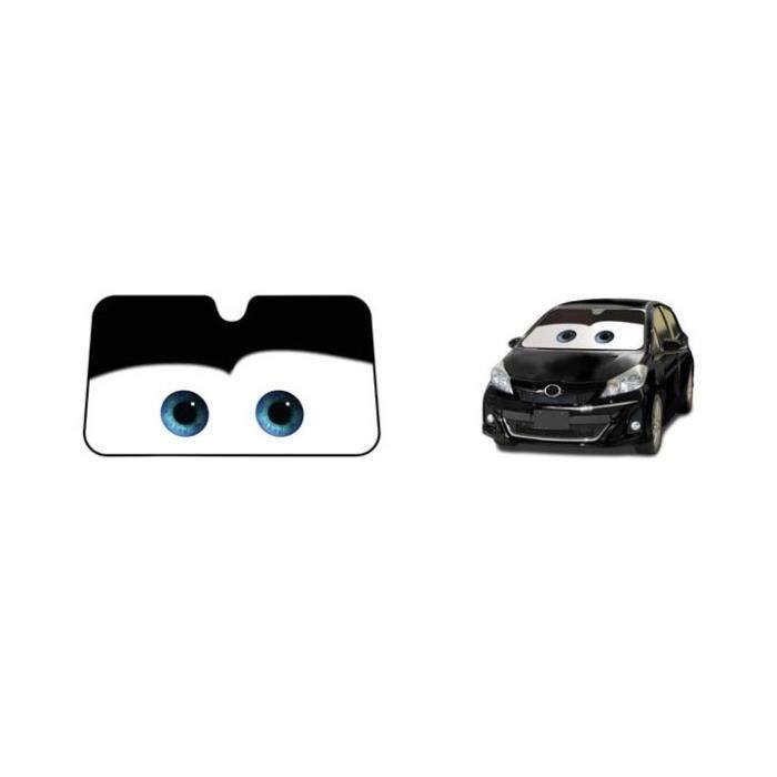5 couleurs Pixar Cars foudre avant voiture pare-brise pare-soleil pare- soleil 130 * 70 cm - noir - Cdiscount Auto