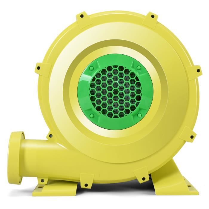COSTWAY Souffleur Electrique avec Moteur 380W Pompe Gonflable de Ventilateur Electrique en Cuivre Cage en PP pour Château Gonflable
