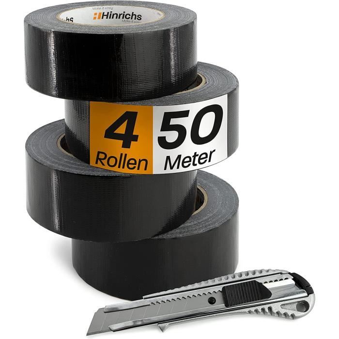 Ruban Adhésif Extra Fort Frogetu - Scotch Étanche Eau 30m X 48mm - Gaffer Tape Argent Pour Réparations Extérieur/Intérieur