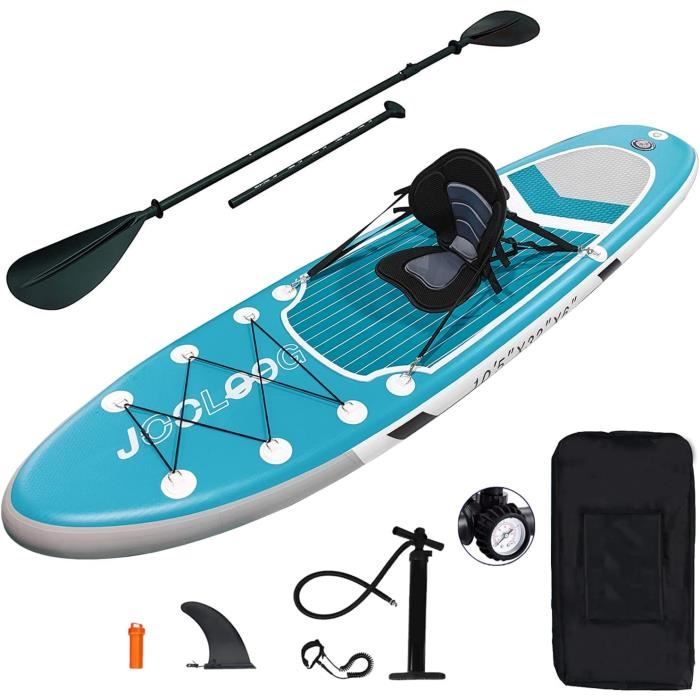 Sup Board Gonflable Stand Up Paddle Board 150kg 6 Pouces épais avec