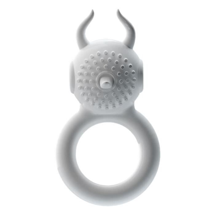 Anneau De Pénis Vibrant Sans Fil Pour Homme - En Silicone Noir - Sextoy Neuf - Générique