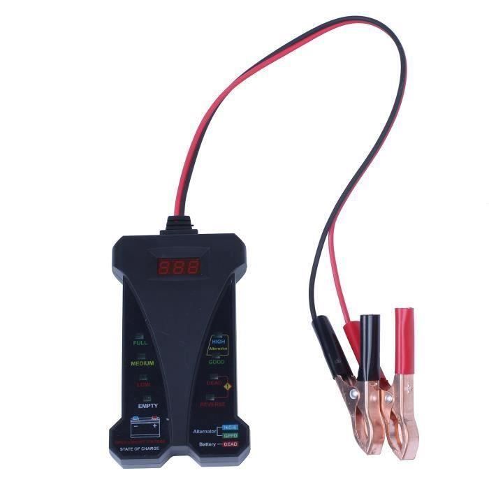 Testeur de batterie numérique Motopower MP0514A