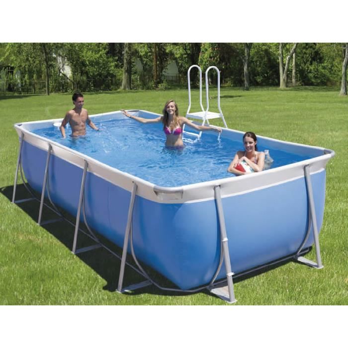 new plast kit futura 460 piscine hors sol rectangle 5100 mm 3060 mm 1250 mm cdiscount jardin