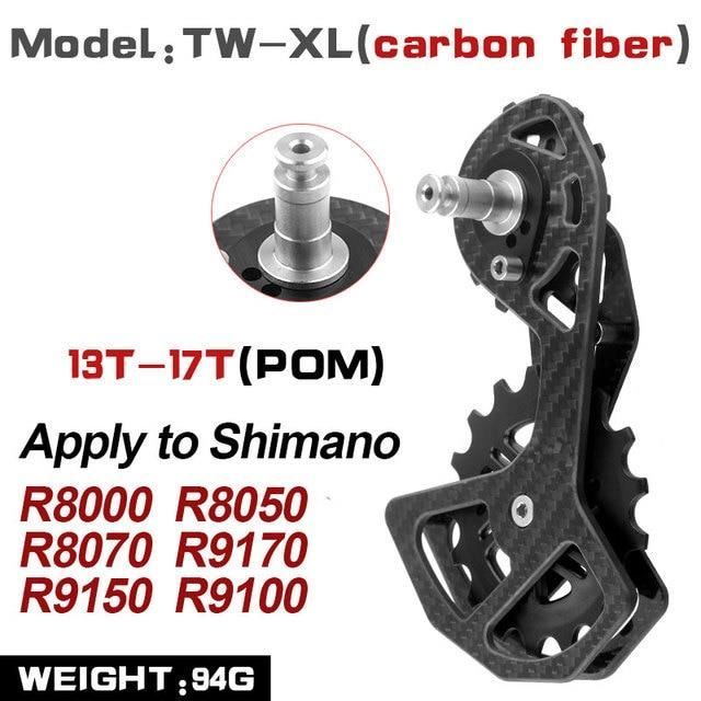 SHIMANO RD-5800 Poulie De Tension Et Guidage – Dérailleur Arrière – Noir – Plastique – Taille Unique