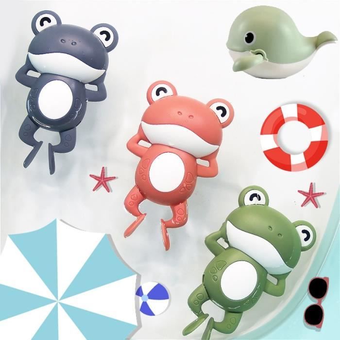 Canard Jouets De Bain Pour Bebe Animal Mignon Dessin Anime Grenouille Crabe D Eau Classique Jeu Pour Bebe A Cdiscount Puericulture Eveil Bebe