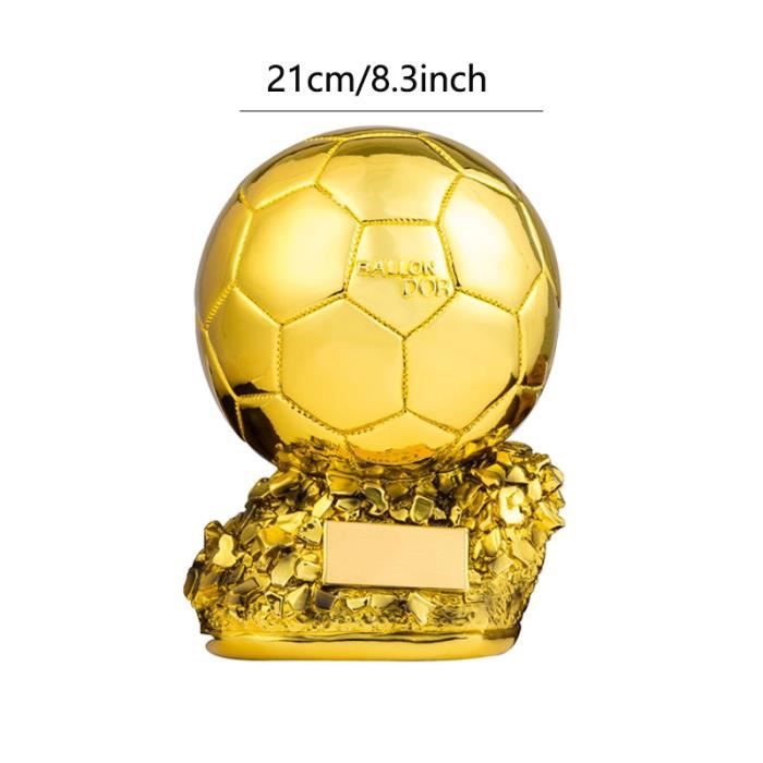 Avec Assiette 21CM European Football Golden Ball Trophy Souvenir Soccer Spherical Champion Player Competiti Cdiscount Jeux Jouets