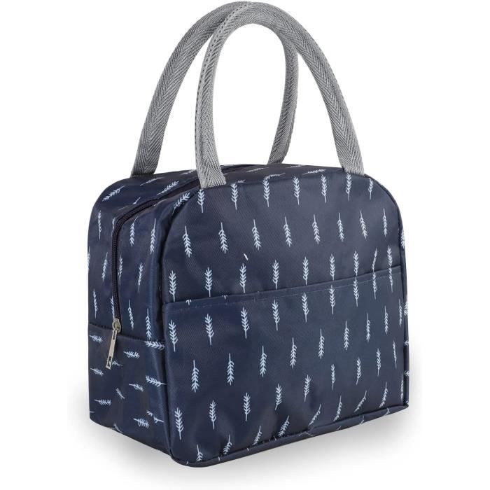 Arae Sac Isotherme Repas, Lunch Box Isotherme Multi-Compartiments, Design Professionnel et Portable pour Bureau, Gym, Pique-nique, jaune