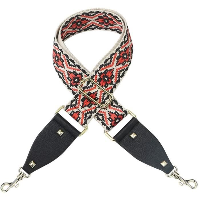 Bandoulière Anse De Sac Textile Avec Mousquetons 113 Cm / Bandoulière Cuir Et Sangle , Sangle Sac, Anse