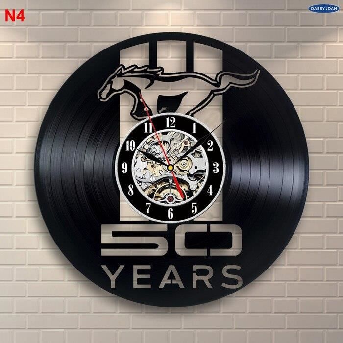 Schalke 04 vinyl record Horloge murale decor fait main 1500 