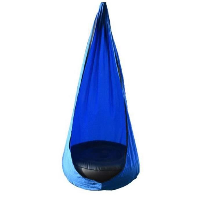 Hamac Chaise enfant - Pod Siège de balançoire - Bleu