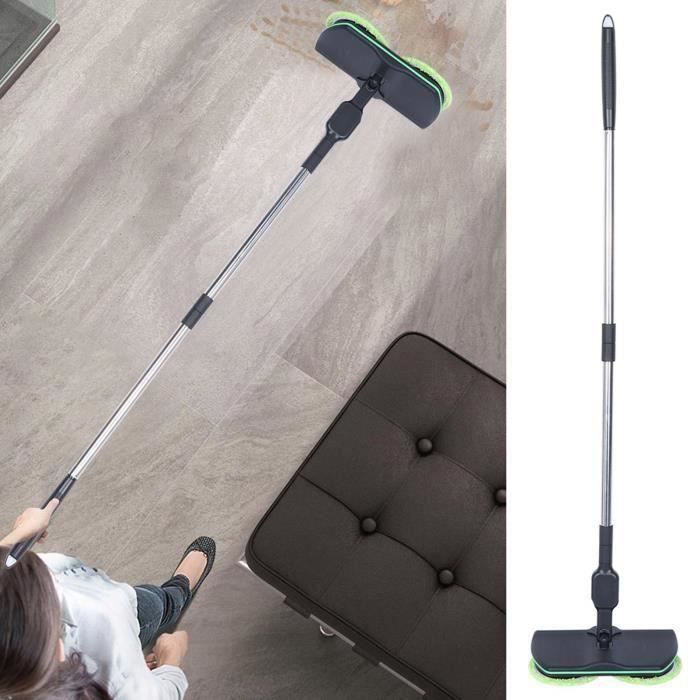 Vadrouille éponge à Rouleau, Vadrouille à Rouleau Multifonctionnelle Super Absorbante Avec Manche Long Télescopique Extensible Pour Salle De Bain Et Cuisine