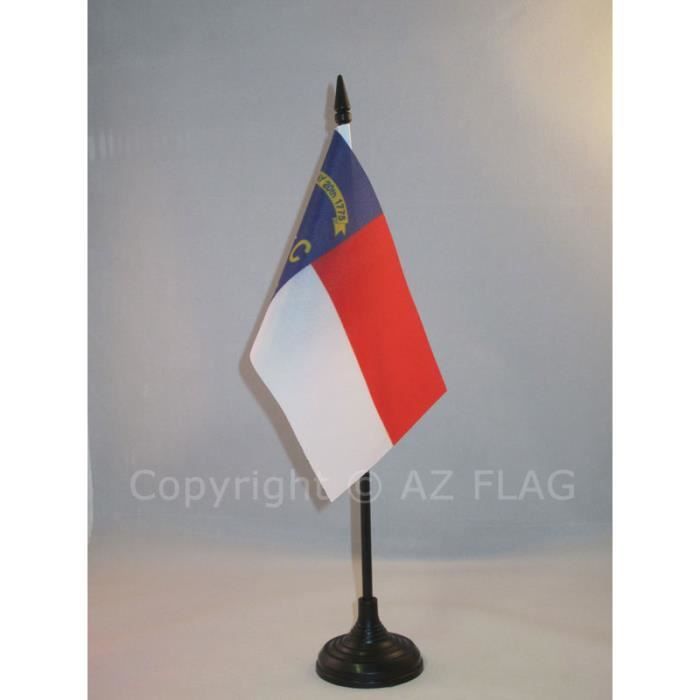 Drapeau de table Dakota du Nord 15x10cm - Etat américain - USA - Etats