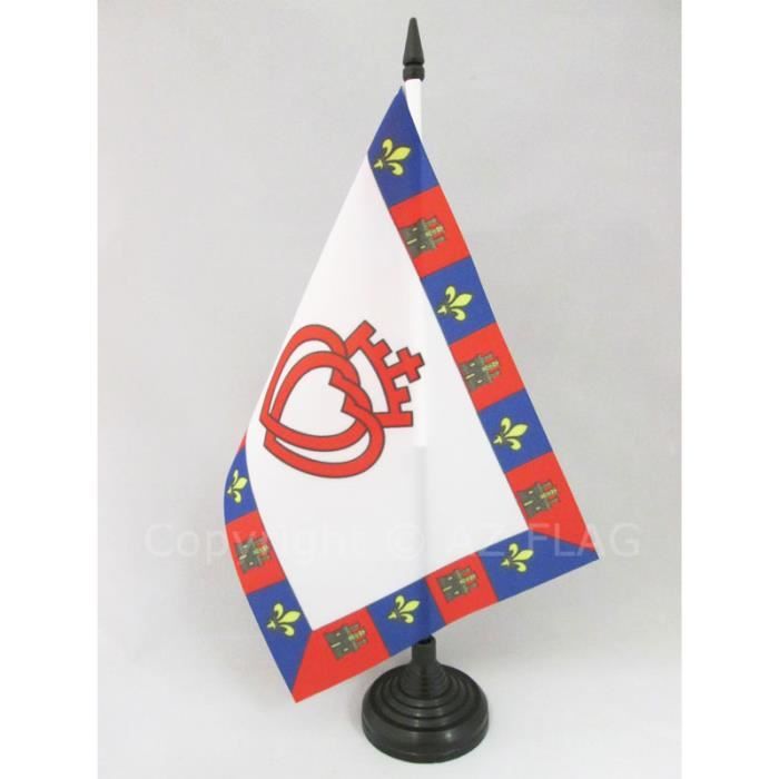 DRAPEAU VENDÉE LAURIER CHOUAN 45x30cm - PAVILLON CHOUANNERIE 30 x 45 cm