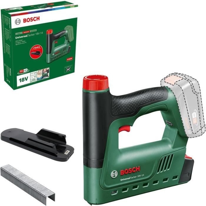 Bosch agrafeuse sans fil UniversalTacker 18V 14