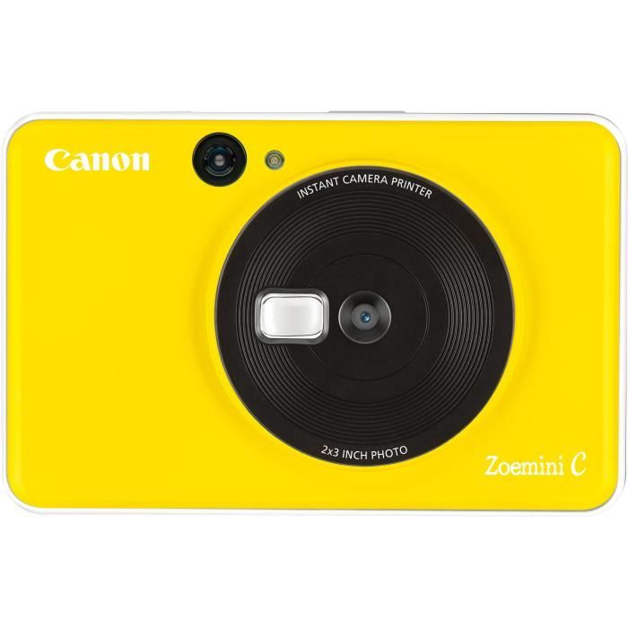 Appareil photo instantané CANON Zoemini C Jaune Tournesol - 5MP - Technologie ZINK Appareil photo instantané CANON Zoemini C Jaune Tournesol - 5MP - Technologie ZINK