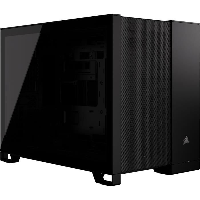 Boîtier PC – CORSAIR – 2500D AIRFLOW Micro ATX Dual Chamber – Noir