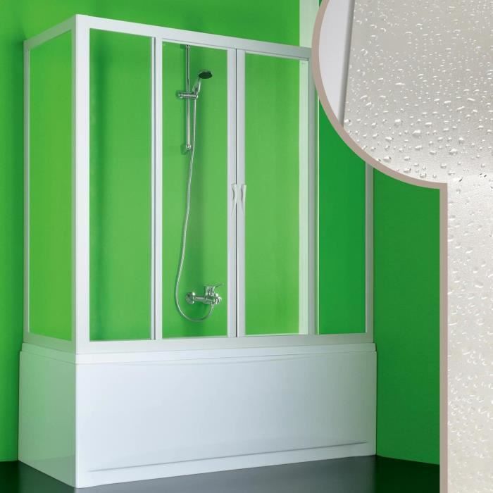 Cabine Douche Pare Baignoire 70x150 Cm En Acrylique Mod Plutone 2 Avec Ouverture Centrale Achat Vente Cabine De Douche Cabine Douche Pare Baignoire Cdiscount