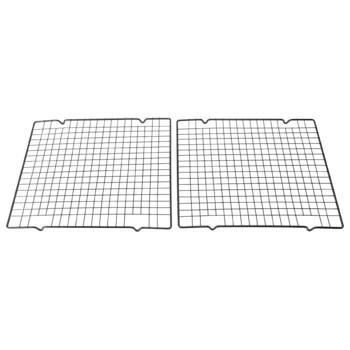 Set De 2 Grilles De Cuisson Vapeur En Inox – 20 Cm Et 27,5 Cm, Pieds 3 Cm, Pour Cuisson Vapeur Et Refroidissement Pâtisseries - 7