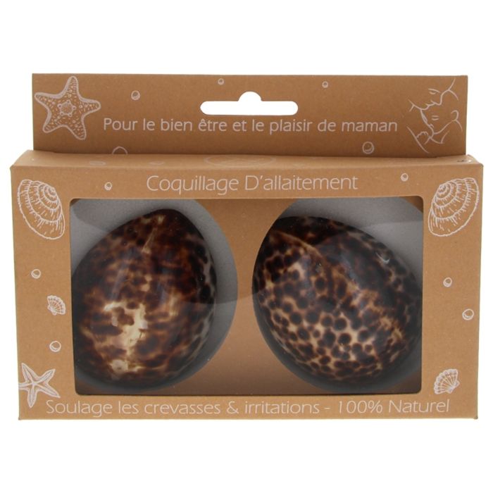 Coquillages d’Allaitement Nacre 100% Naturels Made in France