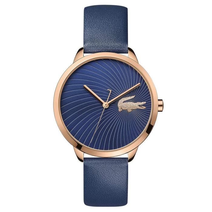 Montre lacoste bleu femme clearance