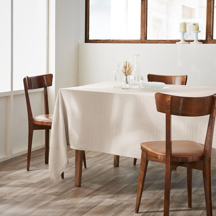 Nappe Rectangulaire 150 X 250 Cm – Double Gaze De Coton – Gaïa