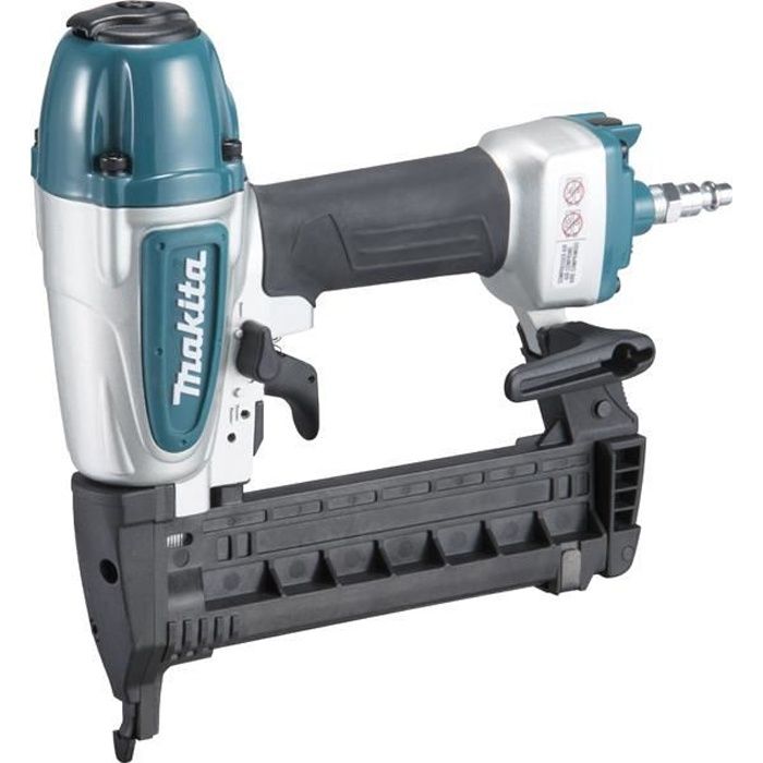 Agrafeuse pneumatique Makita AT638A Puissante fixation 13 à 38 mm 18Ga