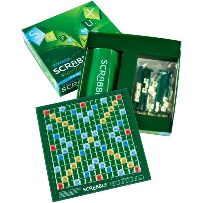 SHOT CASE - SCRABBLE - Scrabble Voyage - Jeu de Société