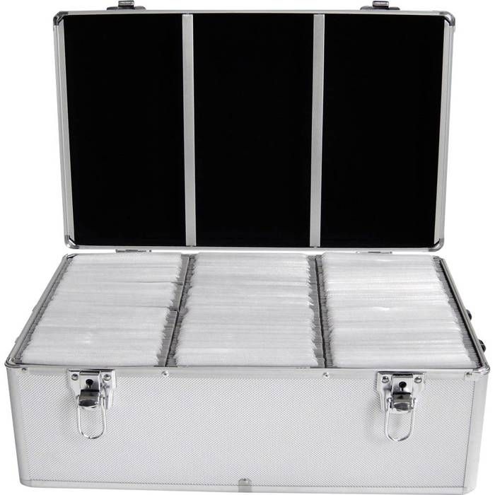 Valise De Rangement 500 Cd Dvd Alu Prix Pas Cher Cdiscount