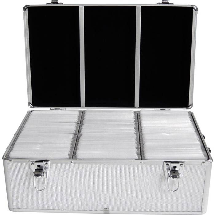 VALISE DE RANGEMENT 500 CD/DVD ALU - Cdiscount Informatique