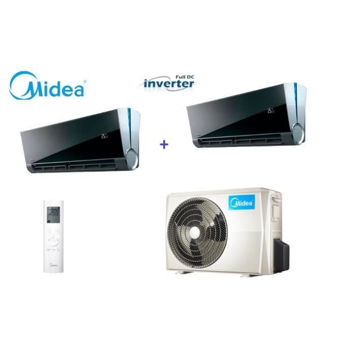 climatisation reversible bi split 2 x 1 modele vertu plus 35 cdiscount bricolage