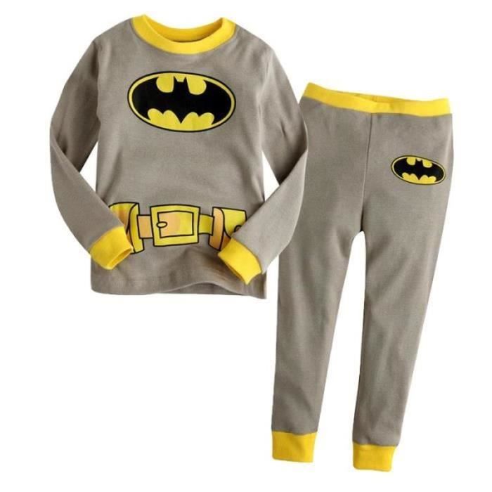 Pyjama Foot 2 Rue Coton Pour Garçon 7-8 Ans – Bon état, Manches Longues