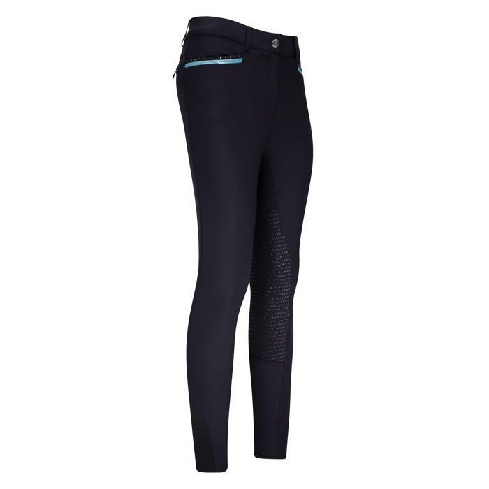 Pantalon équitation full grip femme Imperial Riding El Capone - black/teal