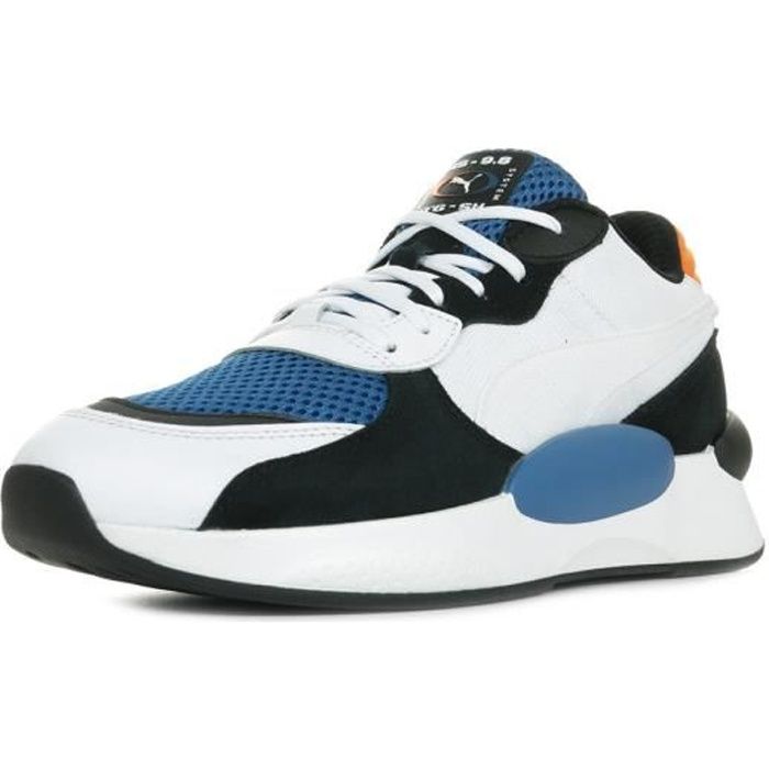 basket puma blanche et noir