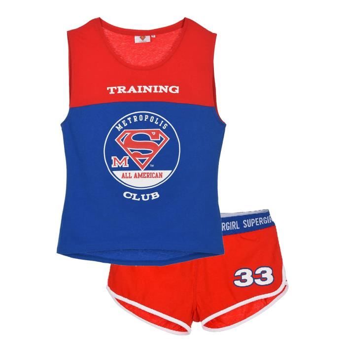 Pyjama superman femme hotsell